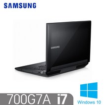 [삼성 NT700G7A] 리퍼 중고노트북 17인치 데스크탑형 데스노트북 인텔 2세대 i7-2670/8G/SSD256G/윈10/17인치, NT700G7A, WIN10 Pro, 8GB, 256GB, 코어i7, 블랙