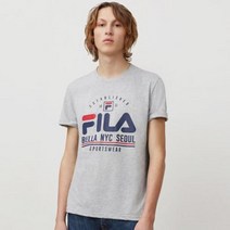 휠라 ERICO GRAPHIC TEE-GREY