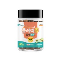 듀먼 플레이츄 HACCP 저알러지 트릿 160g, 1개, 황태