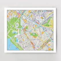 마포구 성산지역 종합 지번지도 105cm x 75cm SE, 1.종이코팅