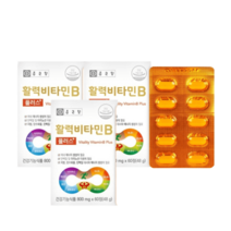 종근당건강 활력비타민B 800mg 180정 6개월분, 활력비타민B 3박스