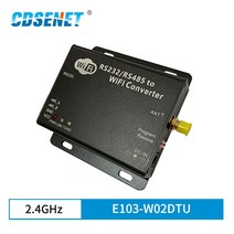 필요한 2.4 GHz CC3200 와이파이 DTU 무선 rf 모듈 RS232 RS485 직렬 포트 CDSENET E103-W02-DTU 송신기 서버