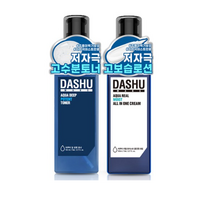 다슈 맨즈 아쿠아 딥 포텐 토너 153ml + 맨즈 아쿠아 리얼 모이스트 올인원 크림 153ml, 1세트