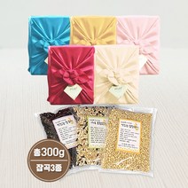 [은색초코]혼합잡곡 3종세트 보자기포장 결혼답례품 돌잔치 조문 회사단체선물 시보해제 생일축하선물, 1박스, 찹쌀보리+오색현미+귀리