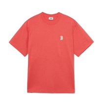 베이직 스몰로고 반팔 티셔츠 BOS Coral