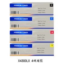 DODAMOA DODAM 호환토너 교체용 삼성 SL X4300LX(CLT-K808S/C808S/M808S/Y808S) 4색1세트, 1개, 4색세트
