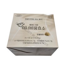 에버그린 에버그린 이너비움 효소 3g 60포 2개월분 인절미, 2개