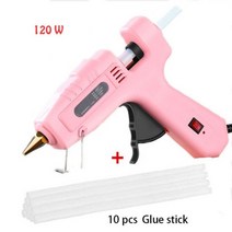 40W 80W 100W 120W 150W 핫멜트 접착제 총 7mm 접착제 스틱 용 총 열 온도 열 전기 수리 도구, 120W A