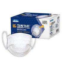 유한킴벌리 크린가드 청정 마스크 44271 50매 개별포장