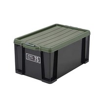 JEJ Astage Storage Box X Series NT 13 Black Green Width 11.6 x Depth 17.3 Height 6.3 inches (29.5 44, 75X幅約43cm