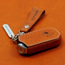 이지스오토랩 기아 모하비 더마스터 스팅어 더k9 스마트 키홀더 키케이스 스마트키홀더 키링, 리츠S K-05(카멜)