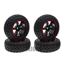 4륜구동오프로드rc카 고속주행 고품질 1:10 랠리 자동차 휠 림 및 타이어 타미야 HSP HPI 교쇼 4WD RC 온, 01 701A 8019