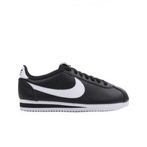 (W) 나이키 클래식 코르테즈 레더 블랙 화이트 Nike Classic Cortez Leather Black White