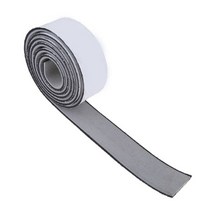요트바닥재 용품 58x2400x5mm 단일 스트립 모방 티크 요트 보트 데크 매트 바닥, 그레이-블랙 악센트