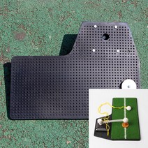 3 IN1 골프 스윙매트47X35CM 골프장메모리폼 무소음스크린천 스크린메모리폼 씨름매트 무소음타겟 폴더요가매트 골프존스크린천 헬스장탄성매트