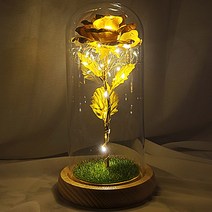 금 장미 무드등 40대 50 엄마 생일선물 아내 결혼기념일 선물 부모님 결혼 기념일 선물 3색, 블루