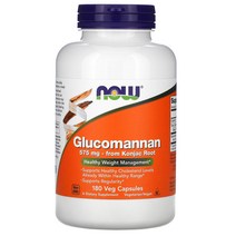 NOWFOODS 나우푸드 글루코만난 575mg 베지캡슐 180정
