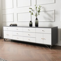 가온리빙 마이야 2000 tv장 거실장, 그레이