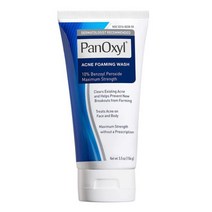 파녹실 PanOxyl 애크니 포밍 워시 맥시멈 스트렝스 @미국직구, 1개, 156g