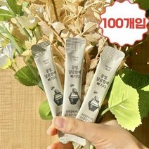 꿀벌 달콤함에 빠지다 100개입 사양벌꿀 일회용 꿀 스틱 허니스틱, 200개