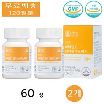팜엔탑 비타민C 인디안구스베리, 60정, 2개