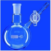 죠인트 쉬렝크 플라스크 솔벤트 보관형 (Flask Shlenk Solvent storage) FJ1080 500ml 오리지널콕크 sae-0286