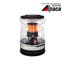 알파카 석유난로 캠핑난로 TS-77A 콤팩트 블랙