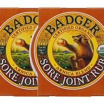 BADGER 뱃져 소어 조인트 럽 아르니카 블렌드 56g 2팩
