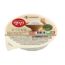 햇반 유기농 쌀밥, 12개