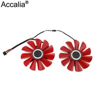85mm fdc10u12s9-c 0.45amp 4pin 쿨러 팬 교체 xfx rx 560d rx 570 rx 580 rx vega 그래픽 비디오 카드 냉각 팬, 그물