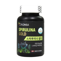 오로니아 캐나다 스피루리나 골드 90정 엽록소 하루1알