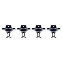 BSET MATEL MARINE 드레인 플러그 유니버설 25mm 스테인레스 스틸 316 보트 배지 드레인 플러그 카약 드레인 플러그, 하나, 검은 색