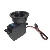 보트윈치 jx w4505-4t 플라스틱 기어 표준 크기 항해 서보 rc 요트 서보 원격 제어, 없음