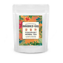 감잎차 티백 감잎 삼각티백 대용량 100개입 효능, 1g, 100개