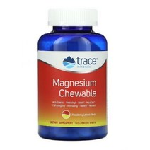Trace Minerals 마그네슘 120 태블릿 당알코올 자일리톨 솔비톨 아연 이산화규소 스테아르산 셀룰로스 마그네슘스트레이트