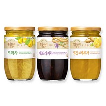 복음자리 모과차480g+배도라지차470g+생강레몬차500g