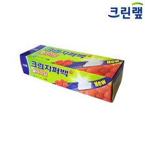 크린랩 슬라이딩지퍼백 27X28 1박스30개(CR094), 1박스