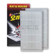 대일제약 쥐자바 끈끈이 본드 2개입 1개 쌀쥐약 쥐 끈끈이 쥐덫