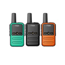 1/2/3 피스 미니 소형 워키 토키 태블릿 Freetalk 전화 노트북 핸드폰 패드 장난감 1 ~ 5Km UHF 선물 양방, 18 G-B-O_02 American