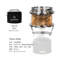 천 바람 천 바람 야외 기선 히터 스토브 헤드 난방 히터 휴대용 열 복사 히터, 나사산이 있는 호박색 유리 덮개가 있는 스티머 히