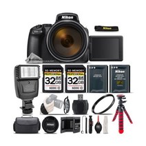 니콘카메라 Nikon COOLPIX P1000 Digital Camera 125x Optical Zoom WiFi - Ultimate Saving Kit