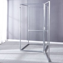 간이 방음부스 가정용 ASMR 독서실 상자 조립식 촬영 학생 셀프 무소음 12, 추가100x105x200메탈프레임