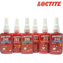 록타이트 나사고정제 볼트 242 243 263 272 277 LOCTITE 접착제 50ml 250ml, 263(50ml)