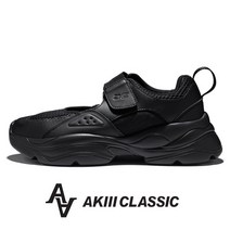 아키클래식 샌들형 어글리 슈즈. 크루즈 트리플블랙