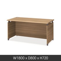 몬스터오피스 탑책상 1200 1400 1600 1800 책상 사무용책상 사무실책상, 04_탑책상1800_아카시아(CO)