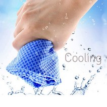 브롬 스포츠 건식 수건 아이스 땀 쿨목 쿨링타올, 1개, 그린