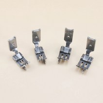 산업용 이중 재봉기 오른쪽 왼쪽 가이드가있는 힌지 노루발 S570 JUKI 515 Brother 842 845 용 브래지어 발, s570l 3-8, 1-32 가장자리 가이드