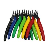 플라토 170 미국 전자 가위 노즐 펜치 DIY 도구 모델 집게 미니 대각선 절단 니퍼 여러 가지 빛깔의, 04 Black, 단일
