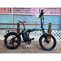 [삼천리자전거 플러스샵] 팬텀 Q SF 2023년 삼천리 자전거 20인치 접이식 미니벨로 전기 자전거 최대 100km - 100%완조립배송 / 사은품증정 / 헬멧증정, 다크그린