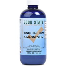 Good State 액체 이온화 칼슘 및 마그네슘 (72mg 칼슘 원소 63mg 마그네슘 원소 500mcg 붕소 원소 - 236., 한개옵션1, 한개옵션0